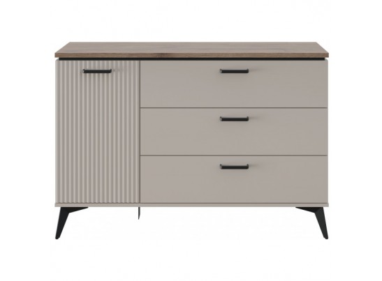 VINATI, Тумба 1D3S. Цвет ПЕРСИДСКИЙ ЖЕМЧУГ/ АМАРОК