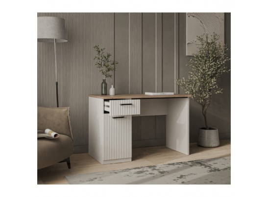 VINATI, Стол письменный 1D1S. Цвет ПЕРСИДСКИЙ ЖЕМЧУГ/ АМАРОК