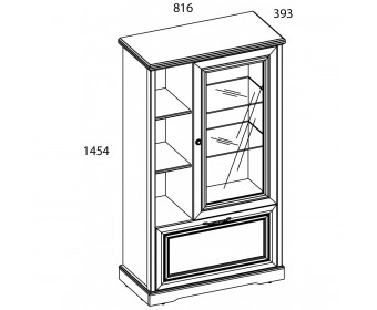 Гостиная TOSCANA Вариант 2 ПЕРСИДСКИЙ ЖЕМЧУГ/КАНЬОН