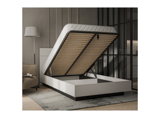 VINATI, Кровать 140 с подъемником. Цвет ПЕРСИДСКИЙ ЖЕМЧУГ/ АМАРОК