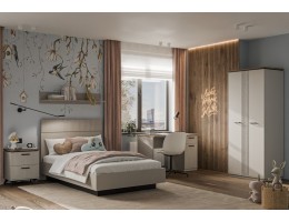 Спальный гарнитур VINATI Вариант 1 ПЕРСИДСКИЙ ЖЕМЧУГ/ АМАРОК