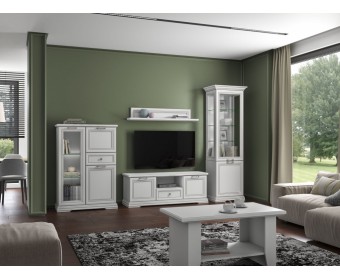 SEVILLA, Полка навесная. Цвет БЕЛЫЙ