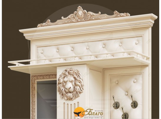 Прихожая Б11.4-3 Карамель/патина золото/бежевый в Кургане