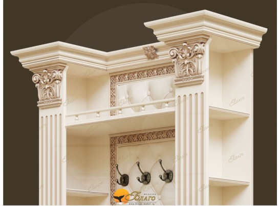 Прихожая Б11.4-9 Карамель/патина золото/бежевый в Кургане