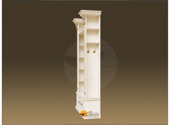 Прихожая Б11.4-10 с капителями Карамель/патина золото в Кургане