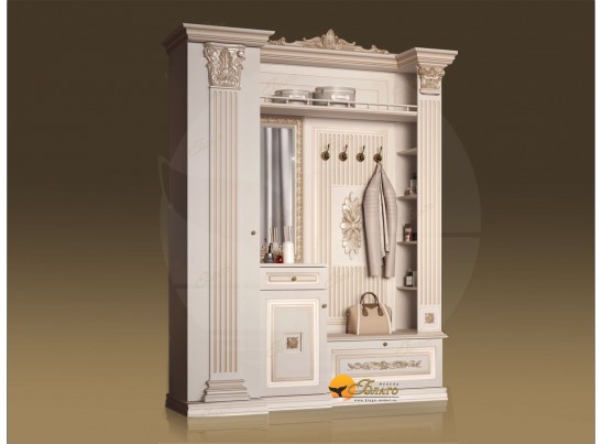 Прихожая Б11.4-17 (декор ЦД-24) Карамель/патина золото в Кургане