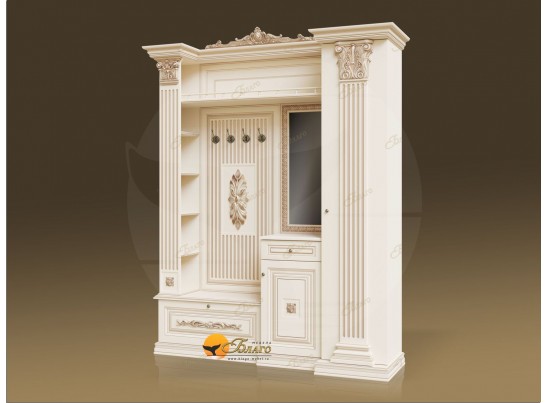 Прихожая Б11.4-17 (декор ЦД-24) Карамель/патина золото в Кургане