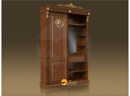 Прихожая-купе Б11.6-1 Орех/патина золото в Кургане