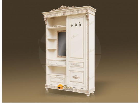 Прихожая-купе Б11.6-2 Карамель/Патина золото в Кургане