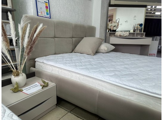 Кровать 160*200 Bravo Тиана Дуб Бонифаций/Вольфрам