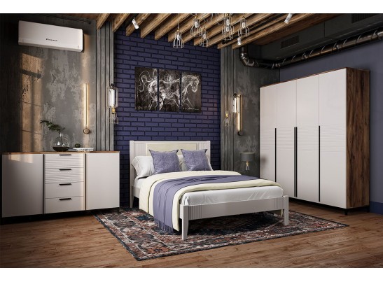 Спальня «Брента» Жемчуг в Кургане