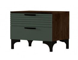 Брента - Тумба прикроватная - Оливковый