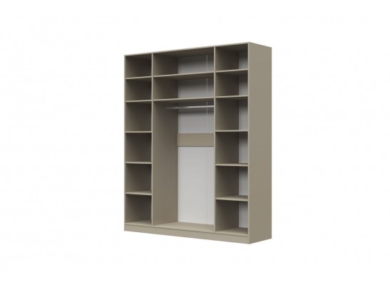 Вива - Шкаф распашной ШР-4 Мокко глянец в Кургане