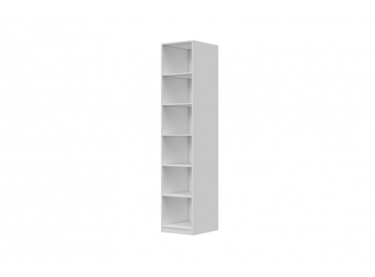 Вива - Шкаф распашной ШР-1 Белый глянец в Кургане