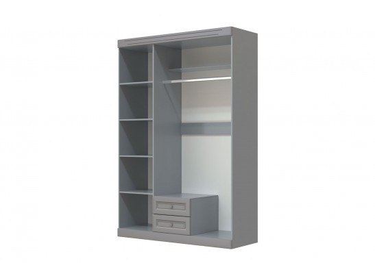 Олимп Шкаф распашной ШР-3 - антрацит в Кургане