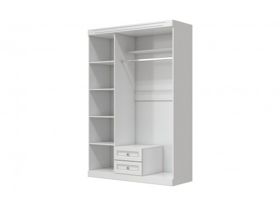 Олимп Шкаф распашной ШР-3 - белый в Кургане