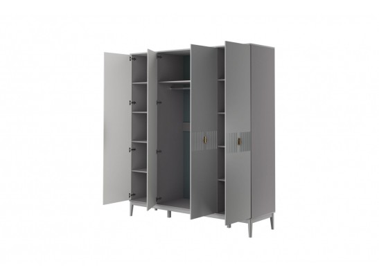 Фарго (антрацит) - Шкаф распашной ШР-4 в Кургане