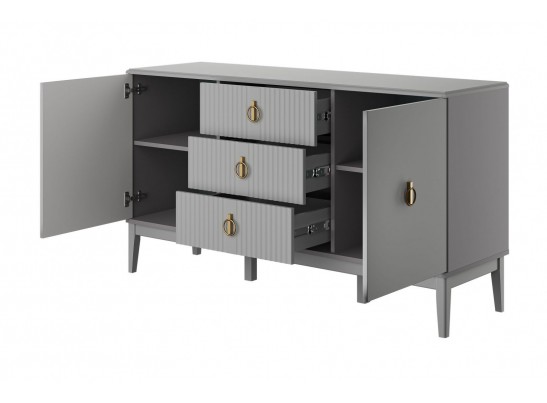 Фарго (антрацит) Комод 2 дв., 3 ящ. в Кургане