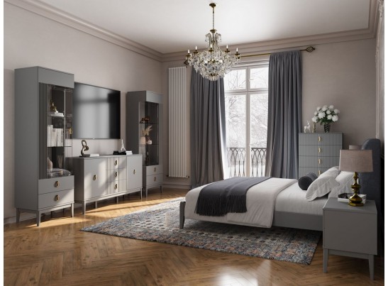 Спальня «Фарго» (антрацит) в Кургане