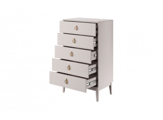 Фарго (льняной) Комод 5 ящ. в Кургане