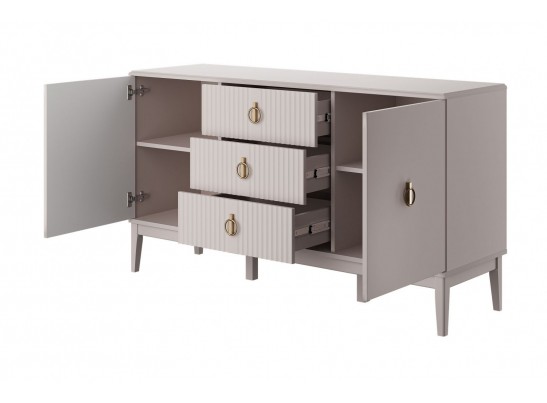 Фарго (льняной) Комод 2 дв., 3 ящ. в Кургане