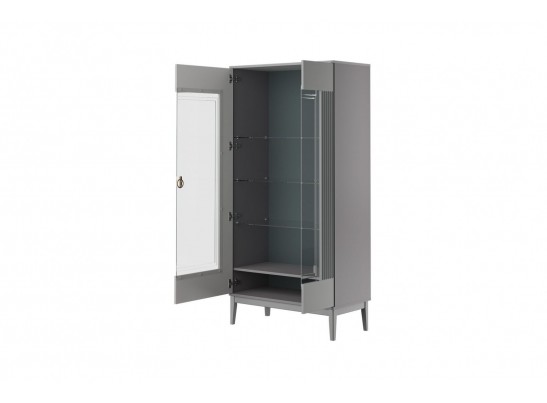 Фарго (антрацит) - Шкаф-витрина, ШР-2 в Кургане