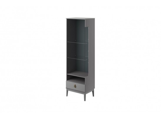 Фарго (антрацит) - Шкаф-витрина, ШР-1 (левый) в Кургане