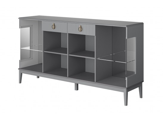 Фарго (антрацит) Тумба-бар 4дв.-2ящ