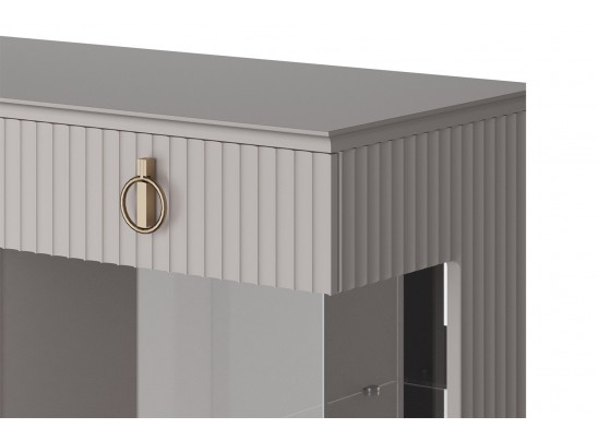 Фарго (льняной) Тумба-бар 4дв.-2ящ