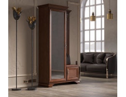 Шкаф с вешалкой Каштан PPK110L KENTAKI