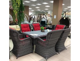 Комплект плетеной мебели АМАРАНТ 6+