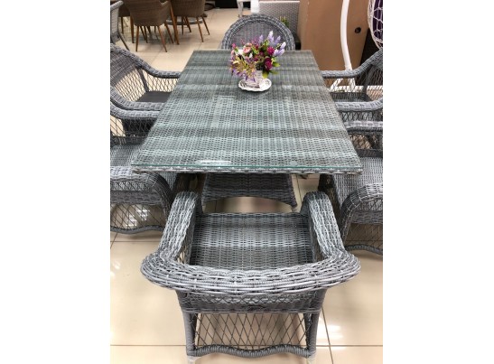 Комплект плетеной мебели Севилла 6+ в Кургане