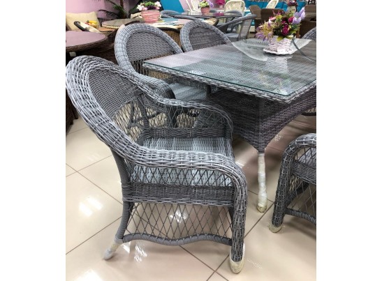 Комплект плетеной мебели Севилла 6+ в Кургане