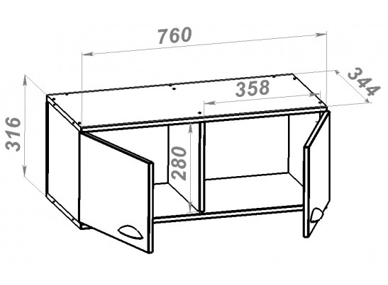 Навес межстоечный Modul 6 в Кургане