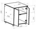 Тумба с дверцами Modul 9 в Кургане