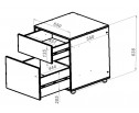 Тумба с ящиками Modul 10 в Кургане