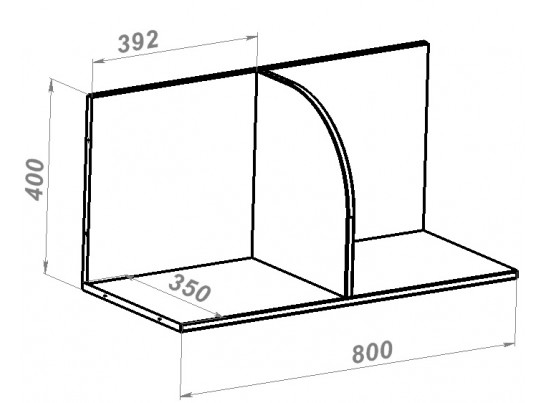 Навес межстоечный Modul 12 в Кургане