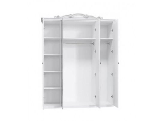Грация Шкаф 4-х дверный с зеркалами в Кургане