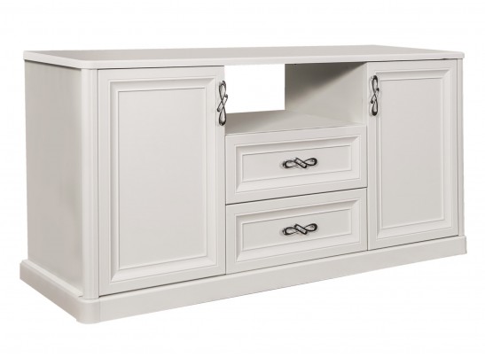 Гостиная Мишель 1+2, белая матовая