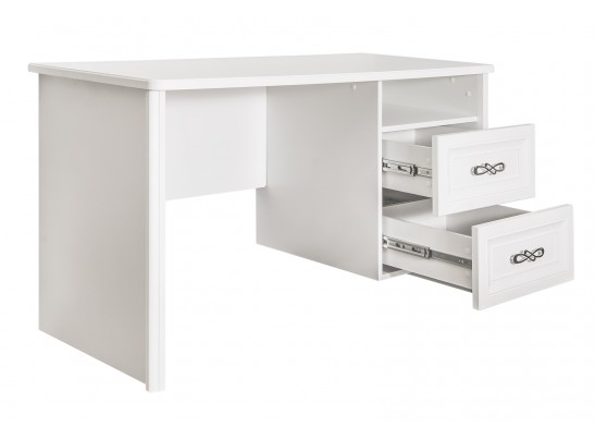 Стол письменный Мишель, белый матовый