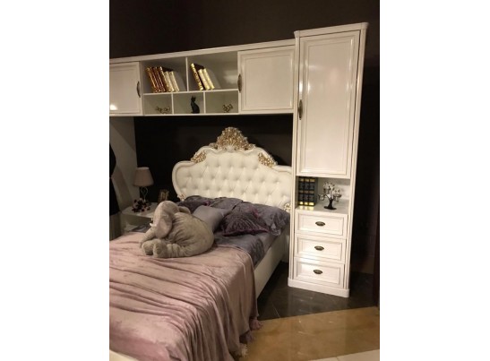 Шкаф детский НАТАЛИ 1-ств, белый глянец