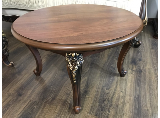 Стол журнальный круглый ИЛОНА, караваджо