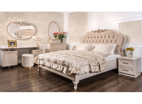 Кровать МОККО 1,6 бежевый