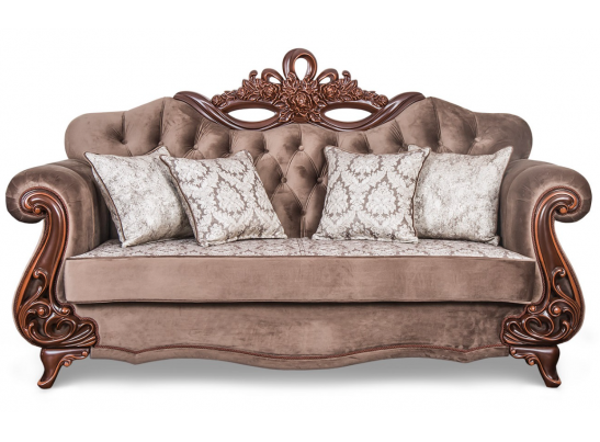 Диван Афина с раскладным механизмом, декор караваджо в Кургане