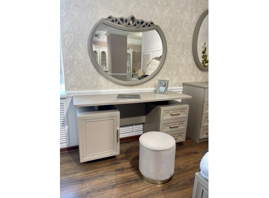 Туалетный столик МОККО, серый камень