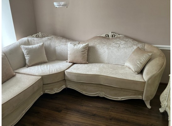 Диван Мокко угловой 2-У-1 , бежевый в Кургане