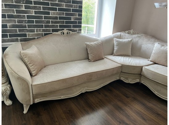 Диван Мокко угловой 3-У-1, бежевый в Кургане