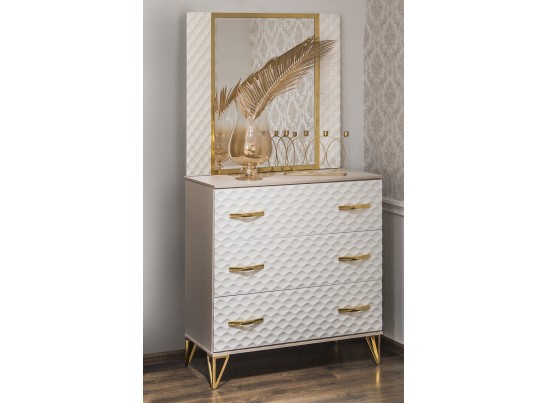 Спальня LARA 4-ств 1.6, белый глянец в Кургане