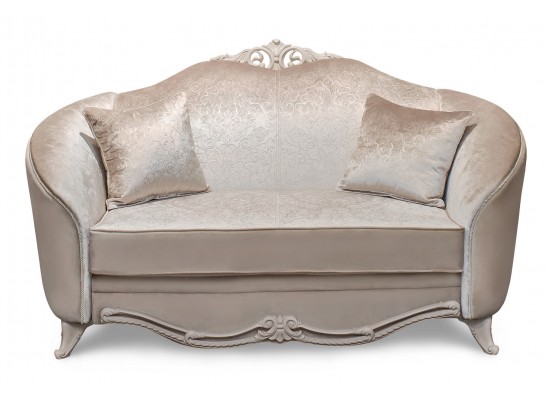 Диван Мокко 2х местный, бежевый без раскладного механизма в Кургане