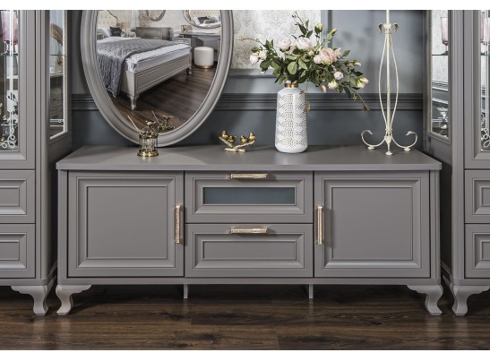 Гостиная МОККО 1+ТВ+1, серый камень в Кургане